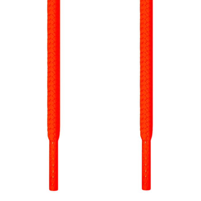 Runde neon orange snørebånd